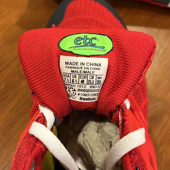 Reebok CrossFit Nano Speed shoes sneakers new red V60157 Men’s Size 7.5 - Picture 11 of 11